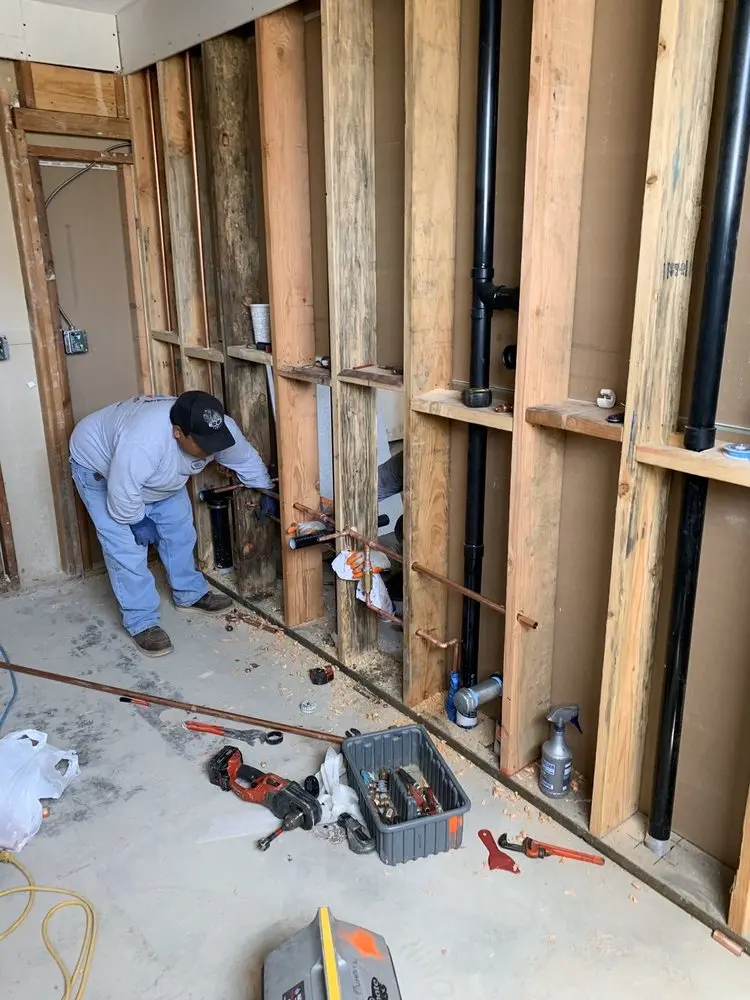 Commercial rough-in plumbing for Commercial Plumbing in Windham